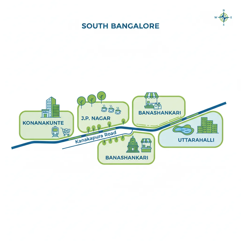 Areas Near Kanakapura Road Areas Near Kanakapura Road