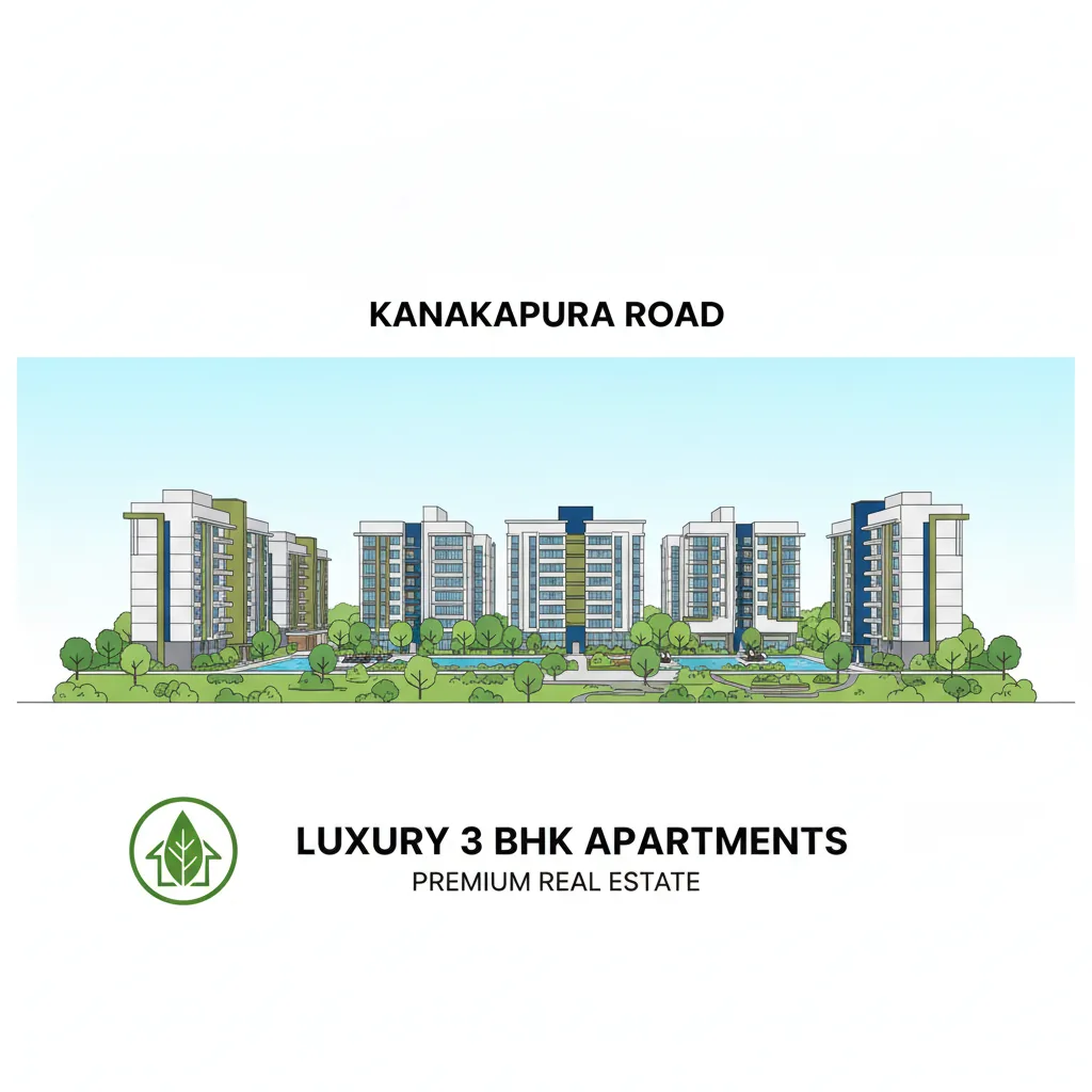 Cost of 3 BHK Apartments in Kanakapura Road Cost of 3 BHK Apartments in Kanakapura Road