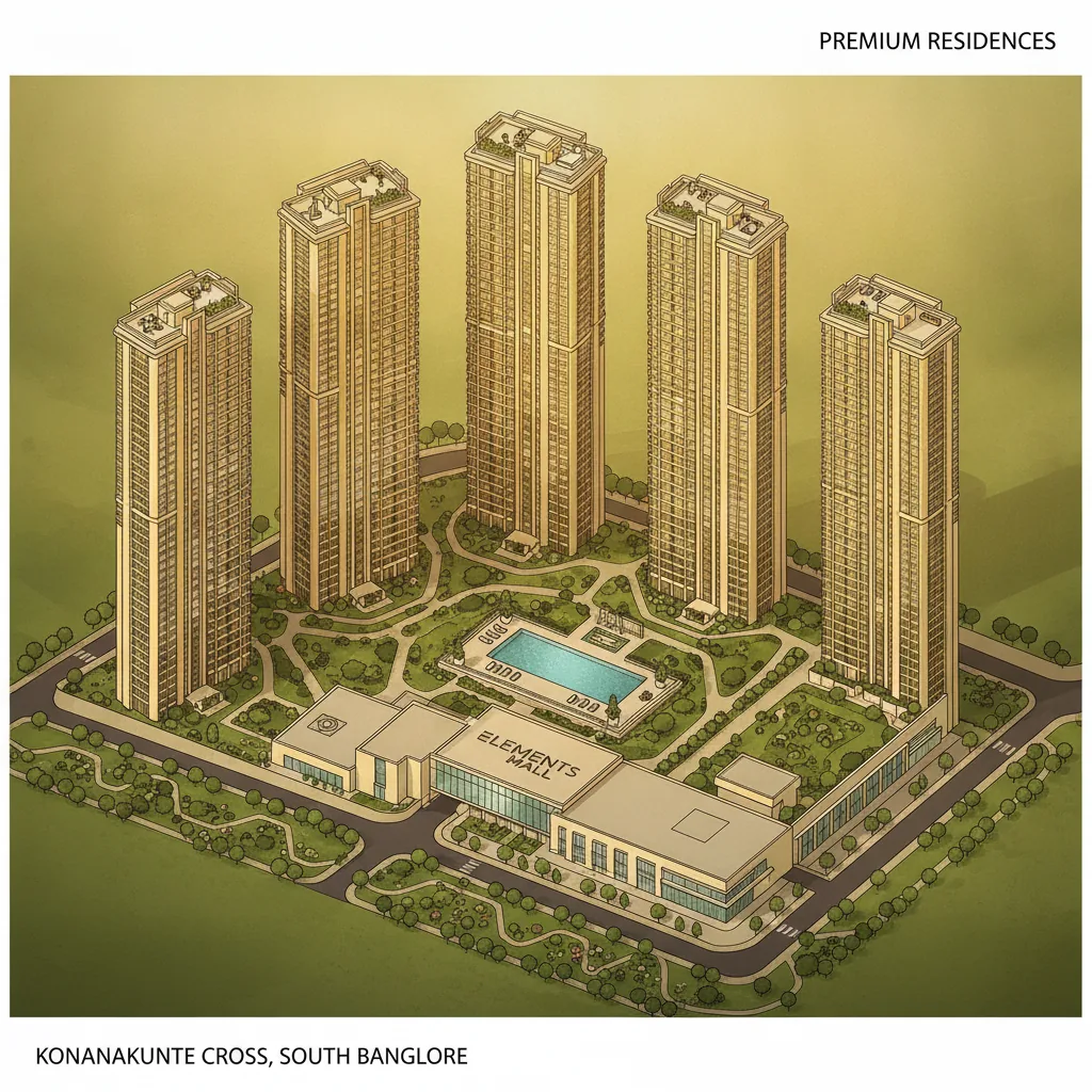 Prestige Falcon City Luxe vs Luxury Apartments in Konanakunte Prestige Falcon City Luxe vs Luxury Apartments in Konanakunte