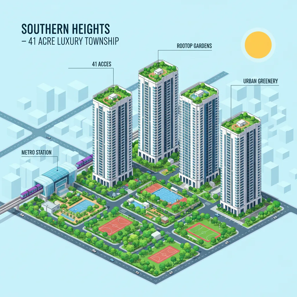 Prestige Kanakapura Road location Prestige Kanakapura Road location