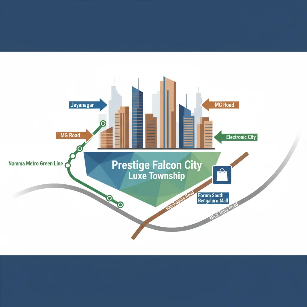 Directions to Prestige Falcon City Luxe Directions to Prestige Falcon City Luxe