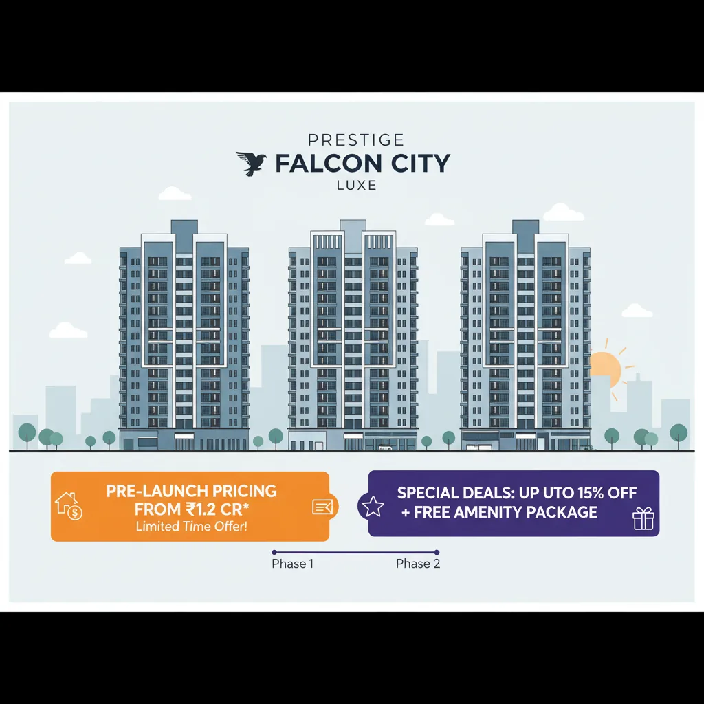 Prestige Falcon City Luxe Offers Prestige Falcon City Luxe Offers